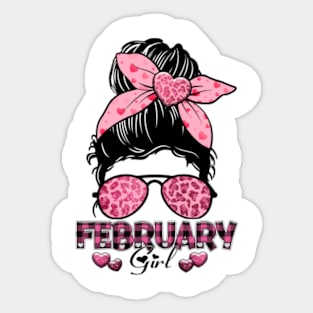 February girl Sticker